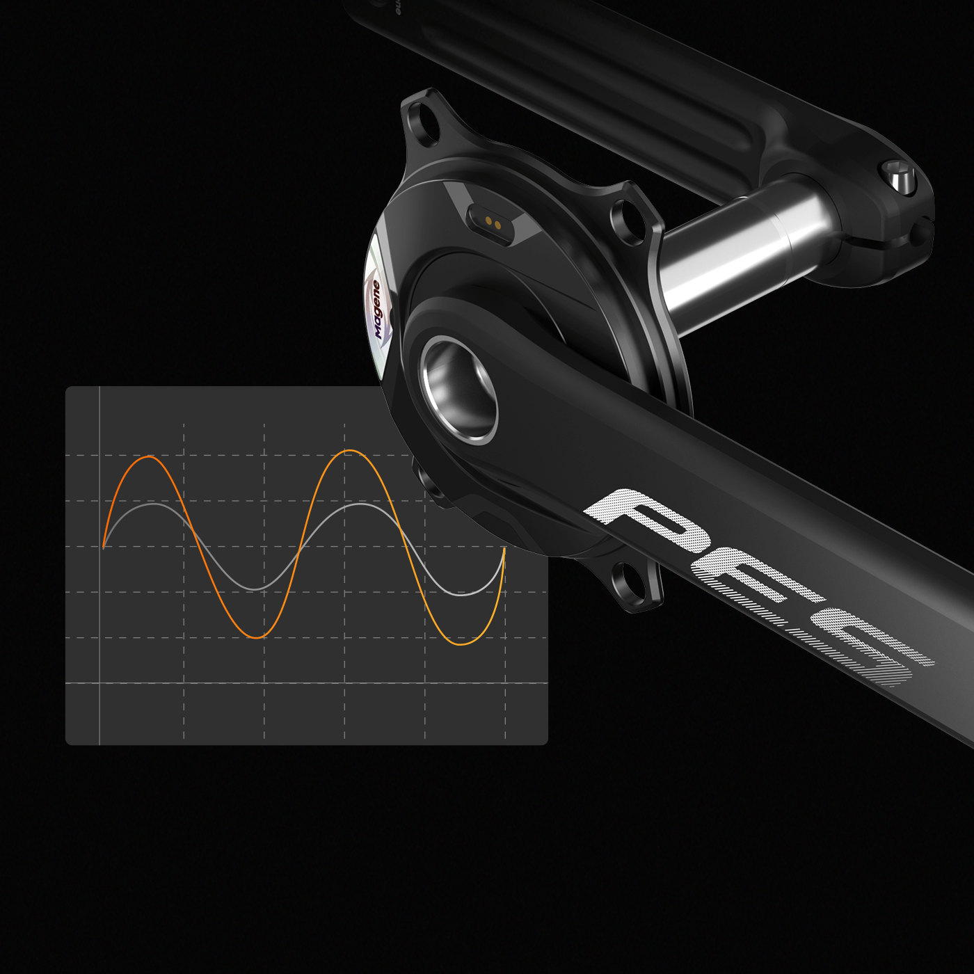 Magene P515 Base Power Meter PES Crankarm 165mm – Cyclekom